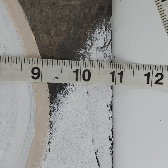 HAND PAINTED Snowman with scarf and hat - Picture 8 of 9